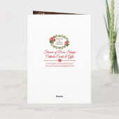 聖ヨセフ 赤ちゃんイエス祭りのノヴェナの日 カード (裏面)