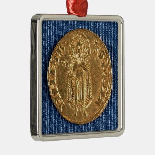 聖ヨハネが付いている金貨、バプテスト、16世紀 メタルオーナメント (右)