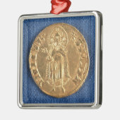 聖ヨハネが付いている金貨、バプテスト、16世紀 メタルオーナメント (左)