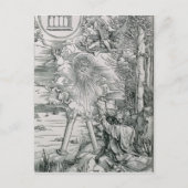 聖ヨハネが本を食い尽くす ポストカード (正面)