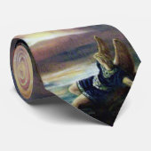 聖ヨハネとエンジェル落ちたピンクパープル ネクタイ (ロール)