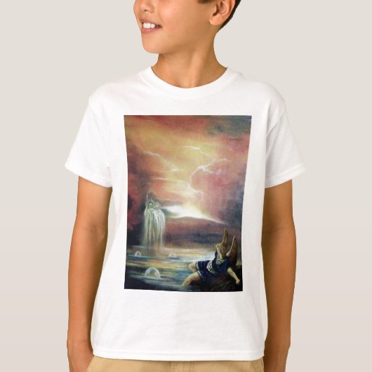 聖ヨハネと堕落した天使 Tシャツ (正面)
