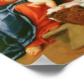 聖ヨハネと聖エリザベス ポスター (角)