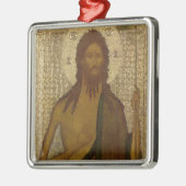 聖ヨハネのアイコン前触れ メタルオーナメント (左)