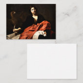 聖ヨハネの伝道者、美術絵画 ノートカード (正面/裏面)