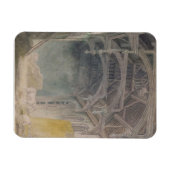 聖ヨハネの宮のインテリア,エルサム, c.1793 (w/c) マグネット (横)