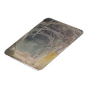 聖ヨハネの宮のインテリア,エルサム, c.1793 (w/c) マグネット (左側)