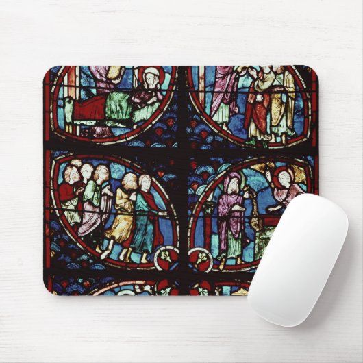 聖ヨハネの生命からの場面バプテスト マウスパッド (マウス)