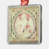 聖ヨハネの記号福音伝道者 メタルオーナメント (左)