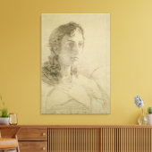 聖ヨハネの頭と手， 1806 キャンバスプリント (インサイチュ (リビング))