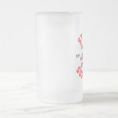 聖ヨハネはマグを曇らしました フロストグラスビールジョッキ (中央)