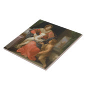 聖ヨハネを持つマドンナそして子供バプテスト タイル (側面)