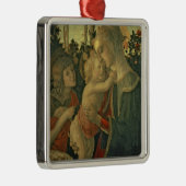 聖ヨハネを持つマドンナそして子供バプテスト(油o メタルオーナメント (右)