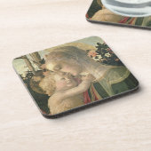 聖ヨハネを持つマドンナそして子供バプテスト、detai コースター (左側)