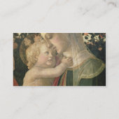 聖ヨハネを持つマドンナそして子供バプテスト、detai 名刺 (裏面)