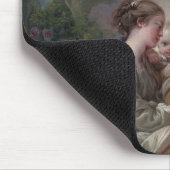 聖ヨハネを持つヴァージン及び子供バプテスト マウスパッド (コーナー)