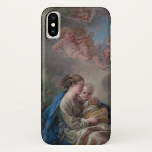 聖ヨハネを持つヴァージン及び子供バプテスト iPhone X ケース