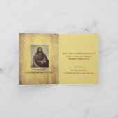 聖ヨハネザバプテストとイエス-ムリロホリデー カード (内部)