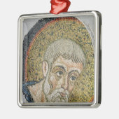 聖ヨハネバプテスト: モザイクの片 メタルオーナメント (左)