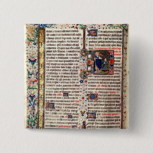 聖ヨハネバプテスト 缶バッジ (正面)