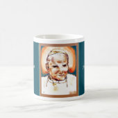 聖ヨハネポールII法皇のマグ コーヒーマグカップ (中央)