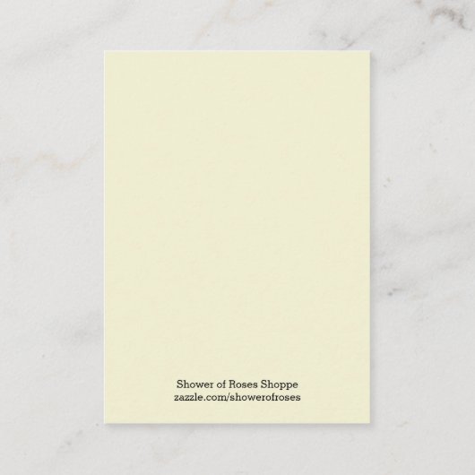 聖ヨハネポールII Totus Tuusの祈りの言葉の法皇の神聖なカード 名刺 (裏面)