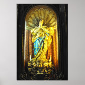 聖ヨハネ共同大聖堂,聖母マリア ポスター (正面)