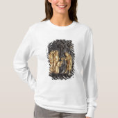 聖ヨハネ川で洗礼を施しているバプテスト Tシャツ (正面)