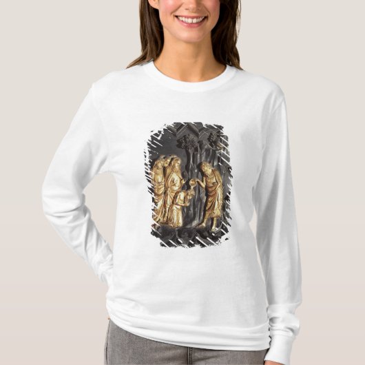 聖ヨハネ川で洗礼を施しているバプテスト Tシャツ (正面)