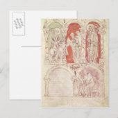 聖ヨハネ書のカシアンと修道士 ポストカード (正面/裏面)