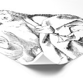 聖ヨハネ最愛の使徒と福音主義者 フォトプリント            (角)