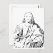 聖ヨハネ最愛の使徒と福音主義者 ポストカード (正面/裏面)