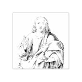 聖ヨハネ最愛の使徒と福音主義者 ラバースタンプ (インプリント)