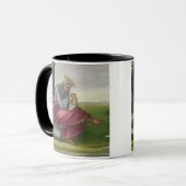 聖ヨハネ本を書くPatmosの神 マグカップ (正面左)