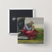 聖ヨハネ本を書くPatmosの神 缶バッジ (正面&裏面)