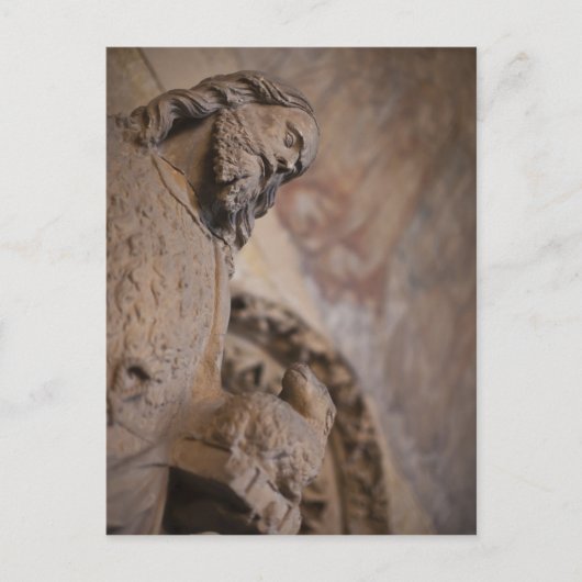 聖ヨハネ洗礼者像 ポストカード (正面)