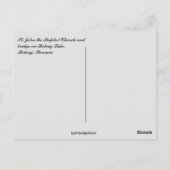 聖ヨハネ洗礼者教会 ボヒンジ スロベニア ポストカード (裏面)