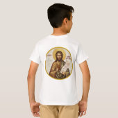 聖ヨハネ洗礼者正教会イコン Tシャツ (裏面フル)