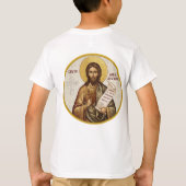 聖ヨハネ洗礼者正教会イコン Tシャツ (裏面)