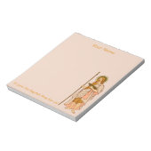 聖ヨハネ洗礼者 (RLS 06) 5.5"x6" ノートパッド (回転)