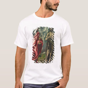 聖ヨハネ福音伝道者および聖ヨハネバプテスト Tシャツ