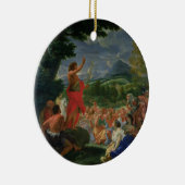 聖ヨハネ説教しているバプテスト169の前に絵を描かれて セラミックオーナメント (右)