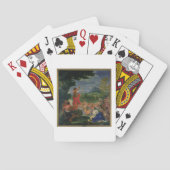 聖ヨハネ説教しているバプテスト169の前に絵を描かれて トランプ (裏面)