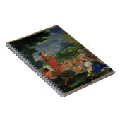 聖ヨハネ説教しているバプテスト169の前に絵を描かれて ノートブック (右側)