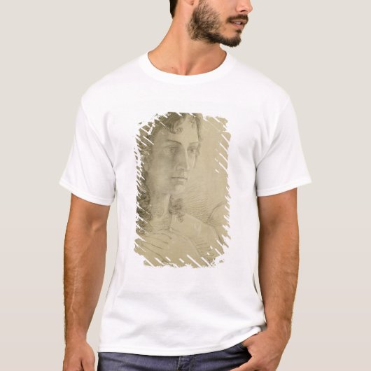 聖ヨハネ1806年の頭部そして手 Tシャツ (正面)