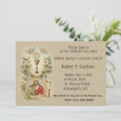 聖ヨハネ・イエズス第一聖餐式招待状 招待状 (スタンド正面)