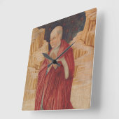 聖ヨハネ・カシアン教会の父 スクエア壁時計 (傾斜)