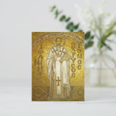 聖ヨハネ・クリソストム正教会キリスト教のアイコン ポストカード (スタンド正面)