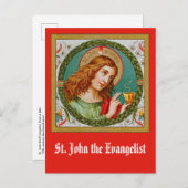 聖ヨハネ・ザ・エバンジェリスト(JMAS 06) ポストカード (正面/裏面)