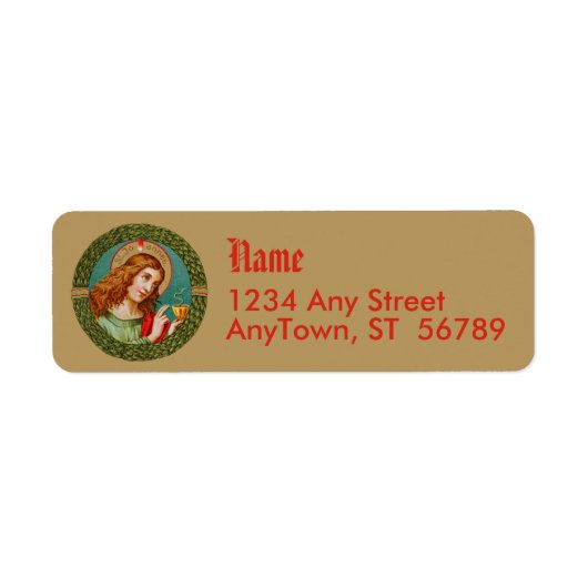 聖ヨハネ・ザ・エバンジェリスト(JMAS 06) ラベル (正面)